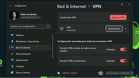 Agora, conecte-se à sua VPN.