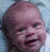 Foto mosaico de tu bebé