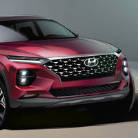 Y estos son los primeros bocetos del Hyundai Santa Fe 2018