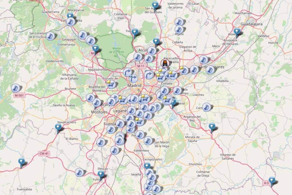 Este mapa de la DGT es más fiable que Google Maps y Waze. Puedes ver todas las incidencias en carretera en tiempo real