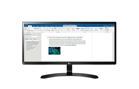 Monitor de 29 pulgadas UltraWide LG 29UM59A, con resolución FullHD, por sólo 189,99 euros y envío gratis