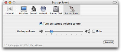 Más control sobre el sonido de inicio del Mac