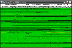 JkDefrag, defragmenta a la open source