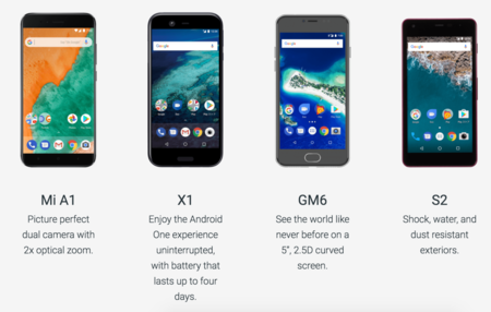 Android one móviles