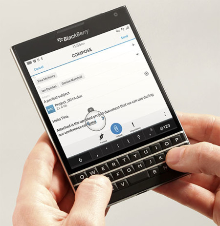 Apunta la fecha: evento de Blackberry el 24 de septiembre, 'Passport' en el punto de mira