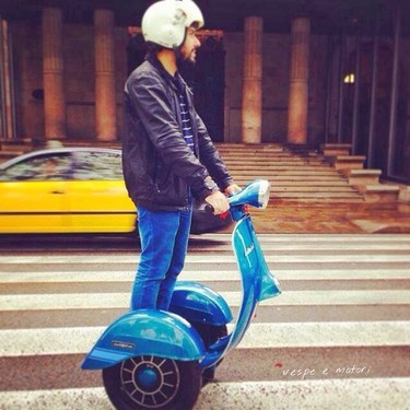 Vespa Segway, para los urbanitas más nostálgicos 