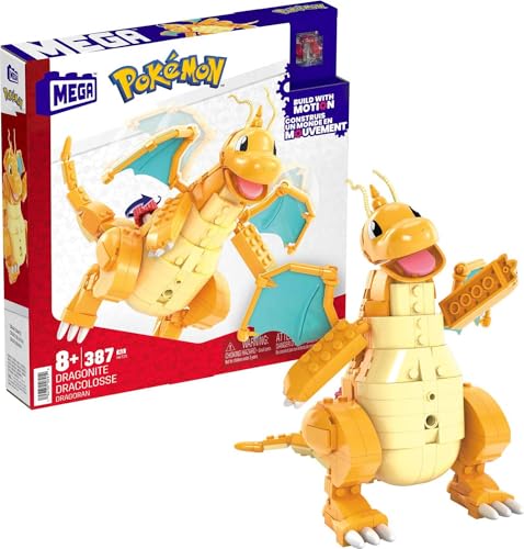 Mega Brands Pokémon Juguete de Construcción Dragonite