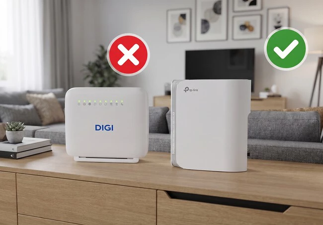 Router Digi 2 Gbps