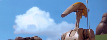 Pausa Star Wars: La Amenaza Fantasma a las 2 horas, 3 minutos y 44 segundos, y verás un guiño a George Lucas que se repite desde hace 49 años