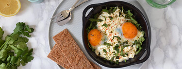 El desayuno salado más fácil, rico en proteínas y muy bajo en hidratos, se elabora con sólo tres ingredientes 