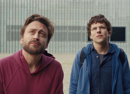 Kieran Culkin y Jesse Eisenberg en 'A real pain'
