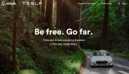 Be Free Go Far Airbnb Tesla