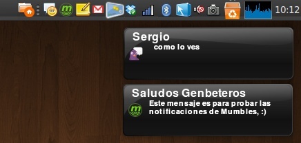 Mumbles: notificaciones con estilo para el escritorio Gnome
