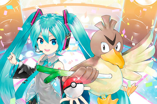 Pokemon X Hatsune Miku Project Voltage Crossover