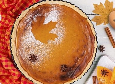 Pay de calabaza con jengibre. Receta fácil para el otoño