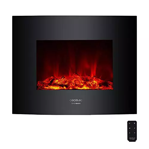 Cecotec Chimenea Eléctrica Ready Warm 2600 Curved Flames. 2000 W