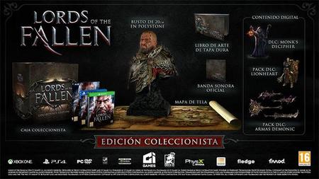 La edición coleccionista de Lords of the Fallen puede terminar de venderte el juego