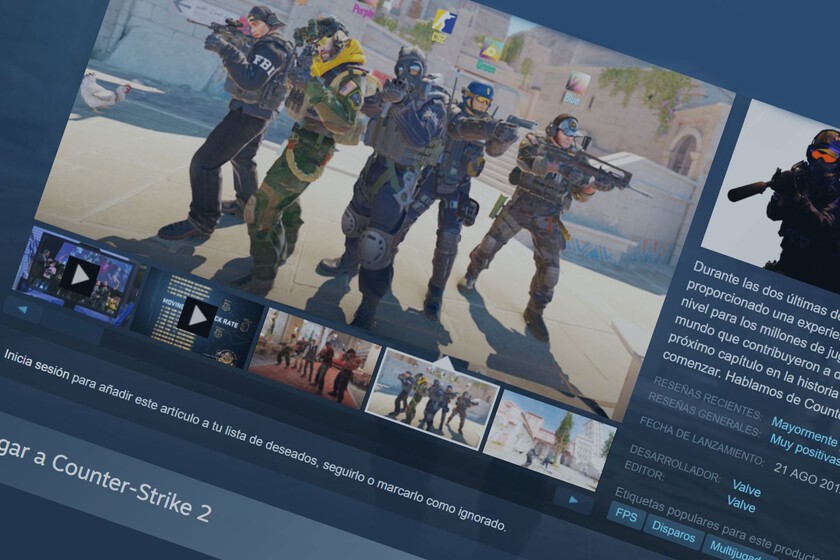 Imagen De Counter Strike 2 Steam Valve