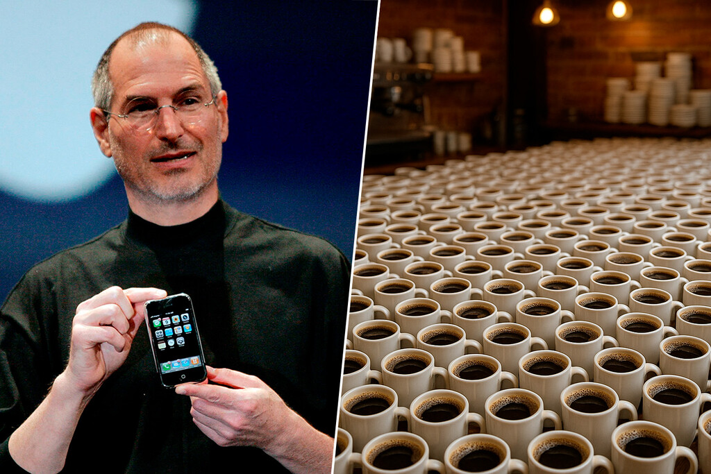 Quiero 4.000 cafés: la primera llamada desde un iPhone fue una trolleada de Steve Jobs de la que tuvo que disculparse Quiero 4.000 cafés: la primera llamada desde un iPhone fue una trolleada de Steve Jobs de la que tuvo que disculparse