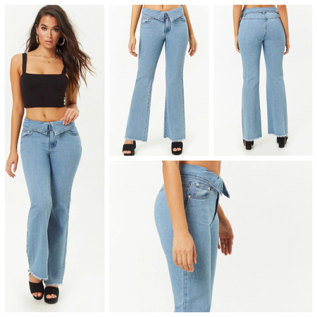 Los jeans de campana han vuelto para quedarse y en Forever 21 los tienes por solo 17 euros