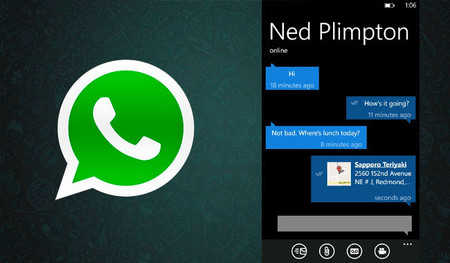 WhatsApp para Windows Phone se actualiza y arregla varios de sus principales errores