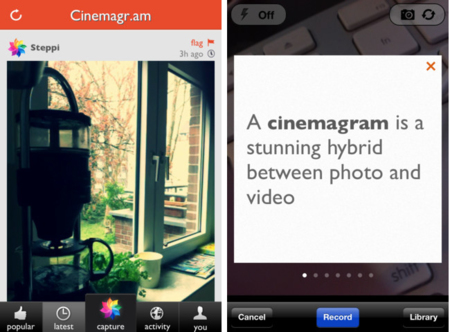Cinemagram camino de Android
