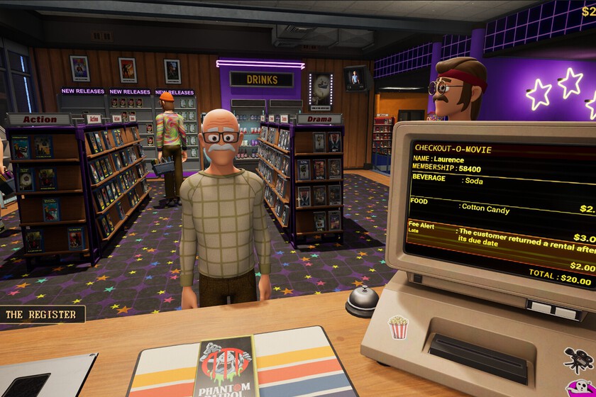 El nuevo simulador que está arrasando en Steam te permite revivir la era dorada de los videoclubs de los 90 desde el mostrador