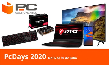 Las ofertas del día en los PcDays 2020 de PcComponentes: smart TVs Samsung, portátiles gaming MSI o HP, tarjetas gráficas Radeon o monitores LG a los mejores precios