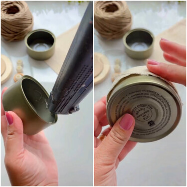 No lo sabía, pero con una lata de atún puedes hacer tú mismo este elegante organizador para el hogar 