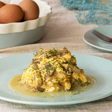 Setas de cardo en revuelto: una de las formas más fáciles y deliciosas de cocinar hongos 