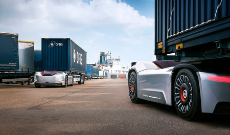 Vera, el incansable camión eléctrico y autónomo de Volvo Trucks, se estrenará en el puerto sueco de Gotemburgo