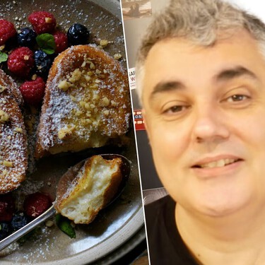 Víctor Fernández, cocinero: “Necesitas dejar reposar las torrijas ya fritas en el sobrante de la leche. Quedarán más jugosas” 
