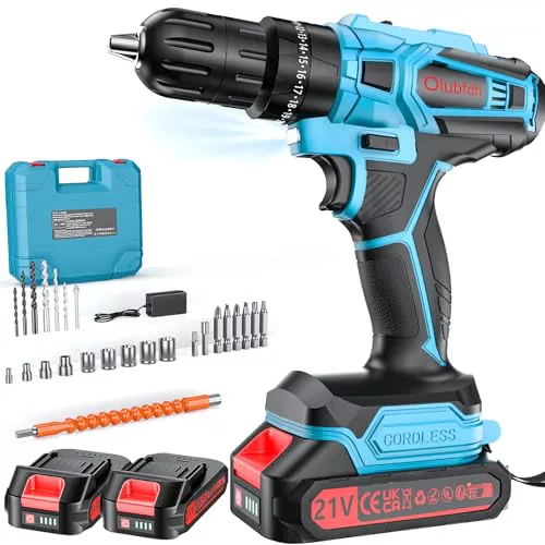 Taladro Percutor a Batería 21V, Taladro Atornillador