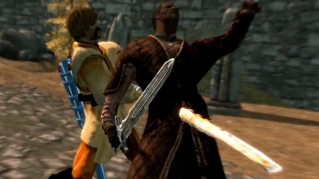 Entra a Skyrim todos los días desde hace más de un mes para matar al mismo NPC de las formas más originales y turbias Entra a Skyrim todos los días desde hace más de un mes para matar al mismo NPC de las formas más originales y turbias
