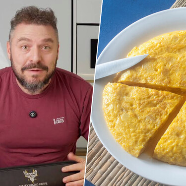 Carlos Gómez, cocinero: “Si quieres hacer la tortilla de patatas perfecta no puedes freír sin más. Necesitas dejar reposar la patata en un colador con sal 30 minutos”