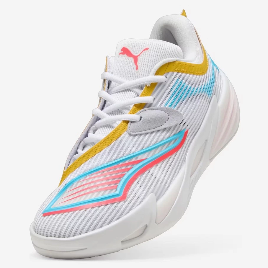 Zapatillas de baloncesto Adulto - PUMA All-Pro NITRO 2 BLANCO BRILLO SOLAR