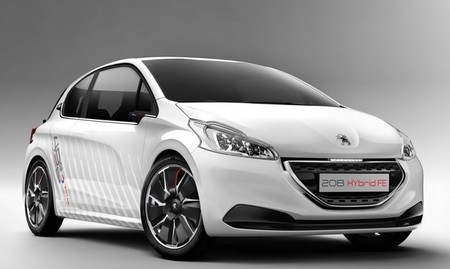 Todo sobre el Peugeot 208 HYbrid FE concept