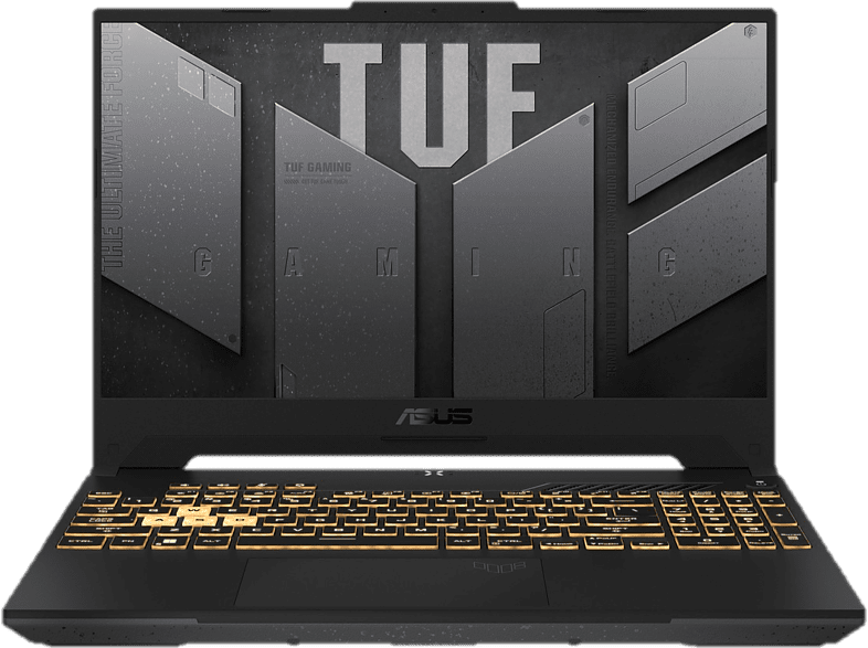 Portátil gaming - ASUS TUF Gaming F15 FX507ZM-HN001, 15.6" Full HD, Intel® Core™ i7-12700H, 16GB RAM, 1TB SSD, RTX™ 3060, Sin sistema operativo