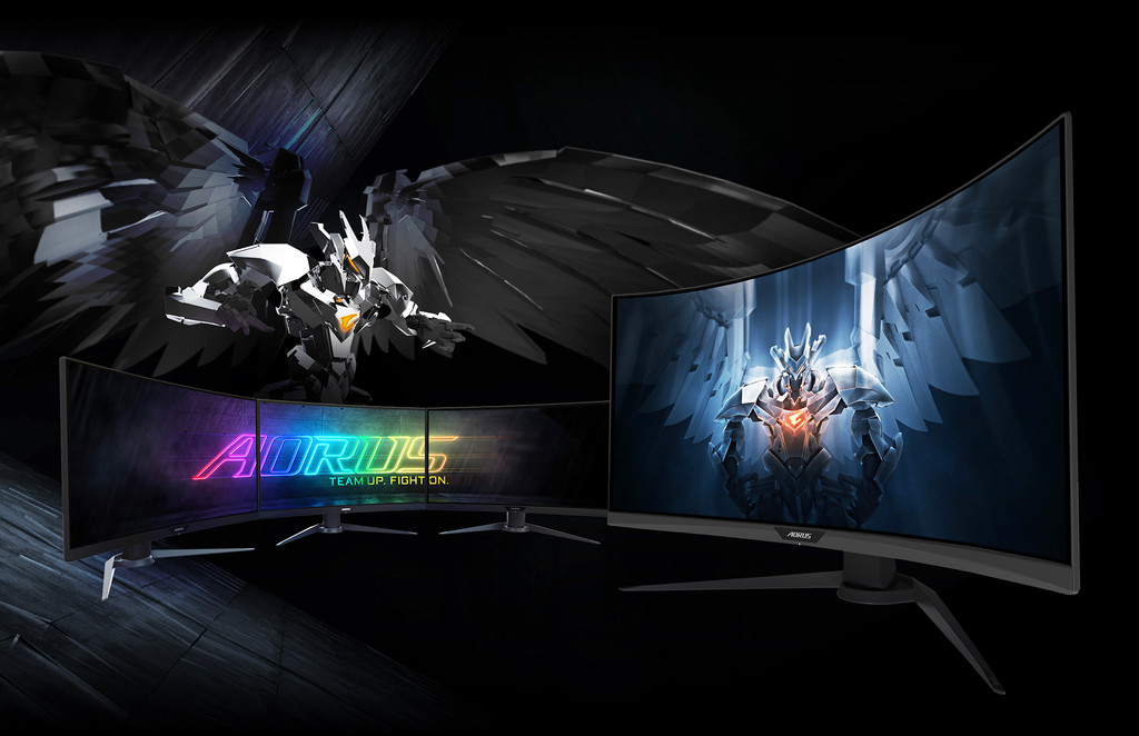 GIGABYTE presenta nuevo monitor gaming, es el AORUS CV27Q y llega repleto de tecnologías
