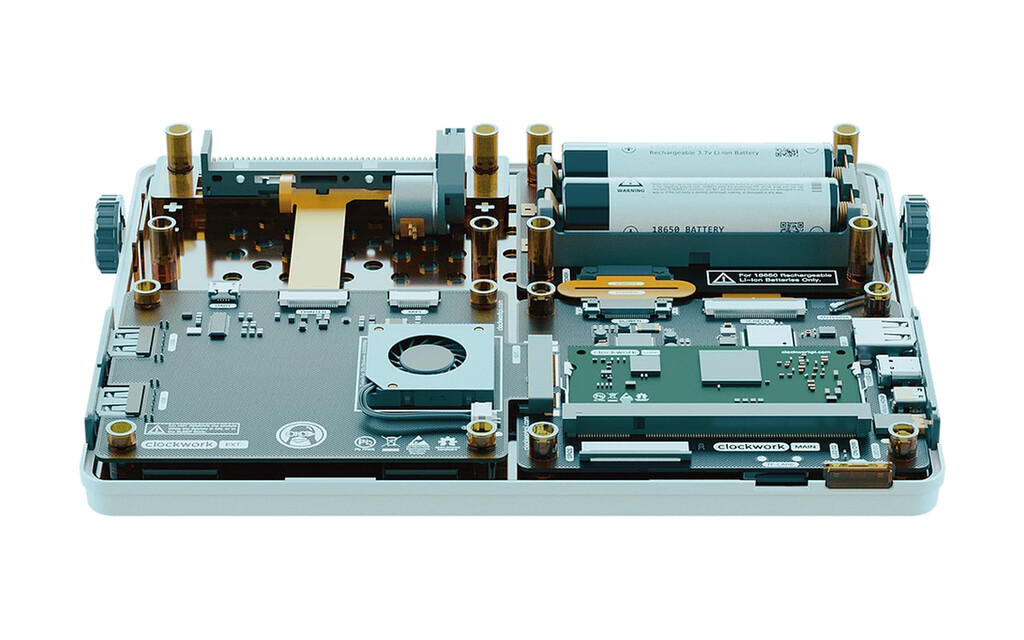 El Clockwork DevTerm es un espectacular mini PC basado en una Raspberry ...