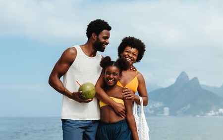 familia reunida no rio de janeiro