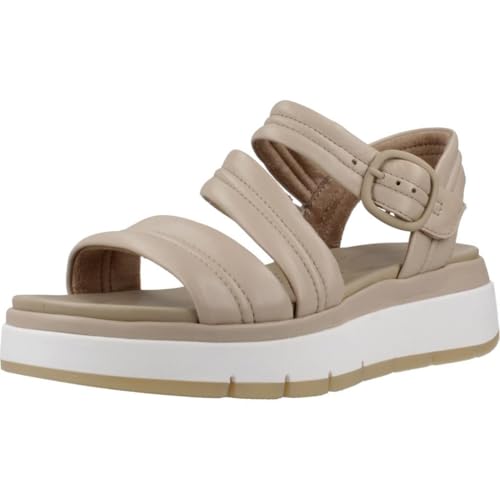 Clarks - Tuscan Strap, Sandalia De las mujeres, Sand Leather,