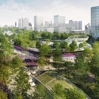 Esta especie de ventilador gigante cubierto de vegetación quiere ayudar a bajar la temperatura de Madrid hasta en cuatro grados