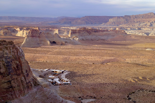 Amangiri Aerial Valley View From Mesa 2 Office