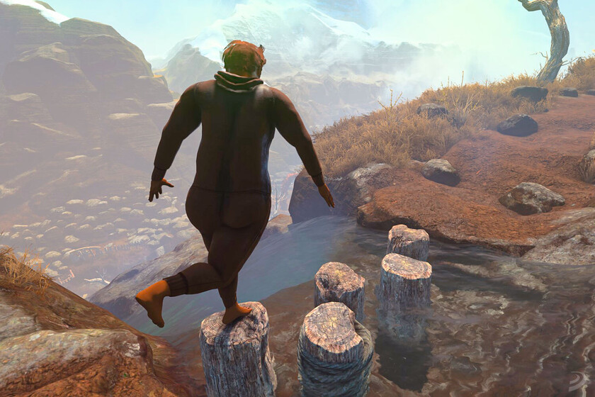 Parece un juego ridículo, pero en realidad es un mundo abierto brillante. Después de dos años burlándome de él, Baby Steps me ha callado la boca