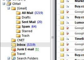 Gmail con IMAP y Google Calendar offline