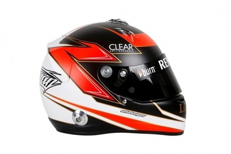 Cascos para la temporada 2013: Kimi Räikkönen y Romain Grosjean