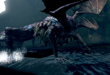 Dark Souls Dragon Boca Abajo