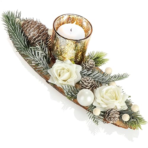 COM-FOUR® Portavelas - Portavelas Decorativo