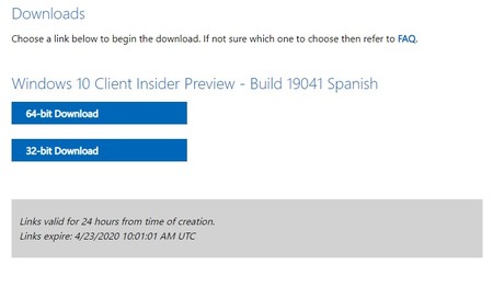 Descargar Windows 10 Insider Preview